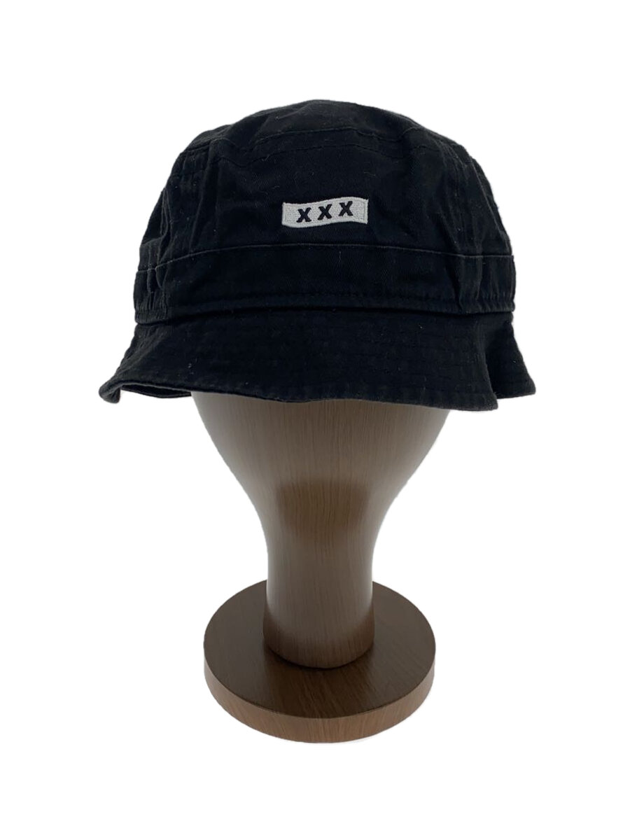 【中古】NEW ERA◆バケットハット/--/ゴアテックス/BLK/無地/メンズ【服飾雑貨他】