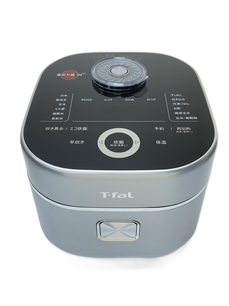 【中古】T-fal◆炊飯器 ザ・ライス RK890EJP [シルバー]//【家電・ビジュアル・オーディオ】