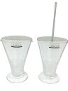 【中古】LALIQUE◆グラス/2点セット/ブルグイユ/ペア【キッチン用品】