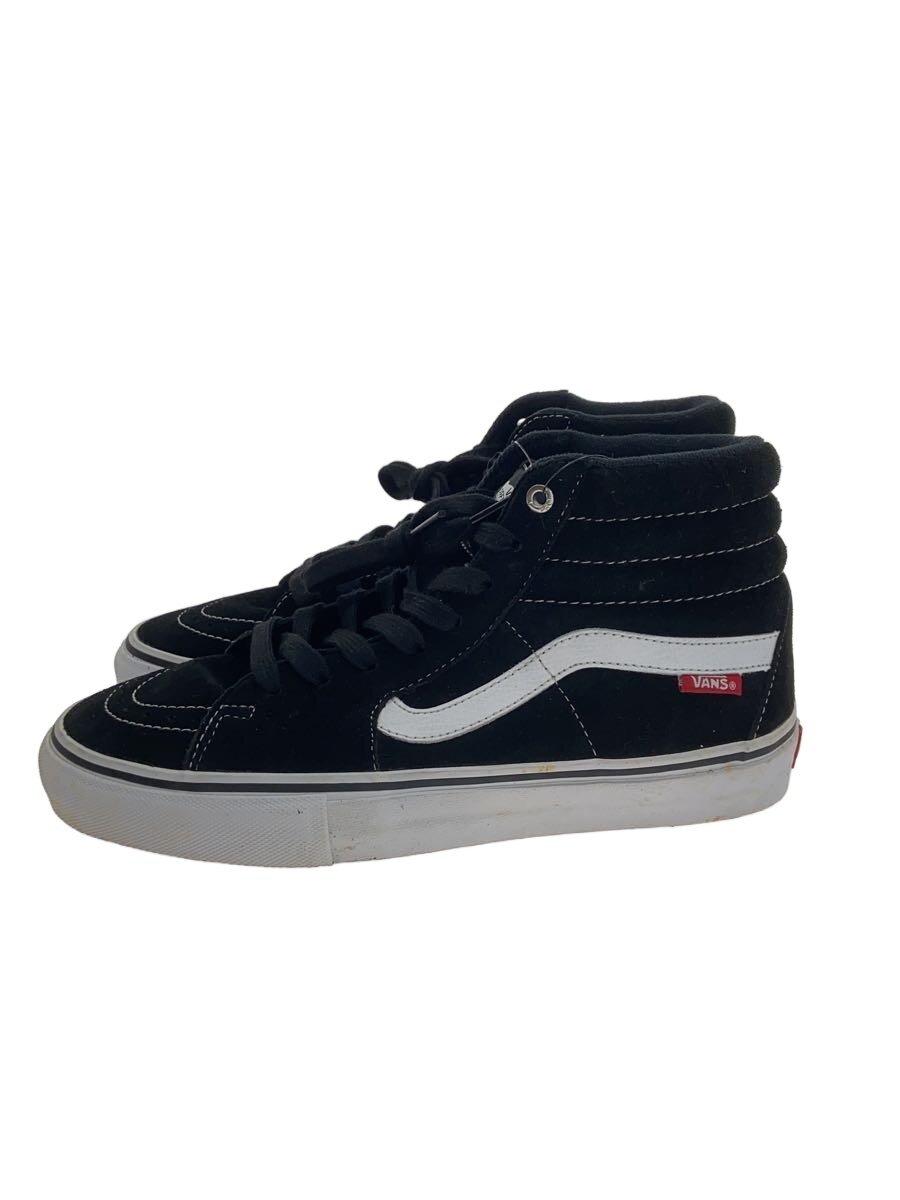 【中古】VANS◆ハイカットスニーカー/US8/BLK【シューズ】