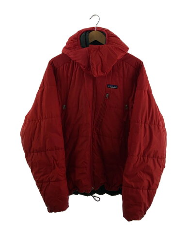 【中古】patagonia◆ダウンジャケット/M/ナイロン/RED/汚れ有/パフジャケット/02年製【メンズウェア】 【中古】patagonia◆ダウンジャケット/M/ナイロン/RED/汚れ有/パフジャケット/02年製【メンズウェア】