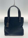 【中古】COACH◆ハンドバッグ/--/BLK/無地【バッグ】