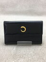 【中古】Cartier◆3つ折り財布/--/BLK/