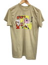 【中古】ドラゴンボール/ブルマ/亀仙人/Tシャツ/推定M/コットン/KHK/プリント【メンズウェア】