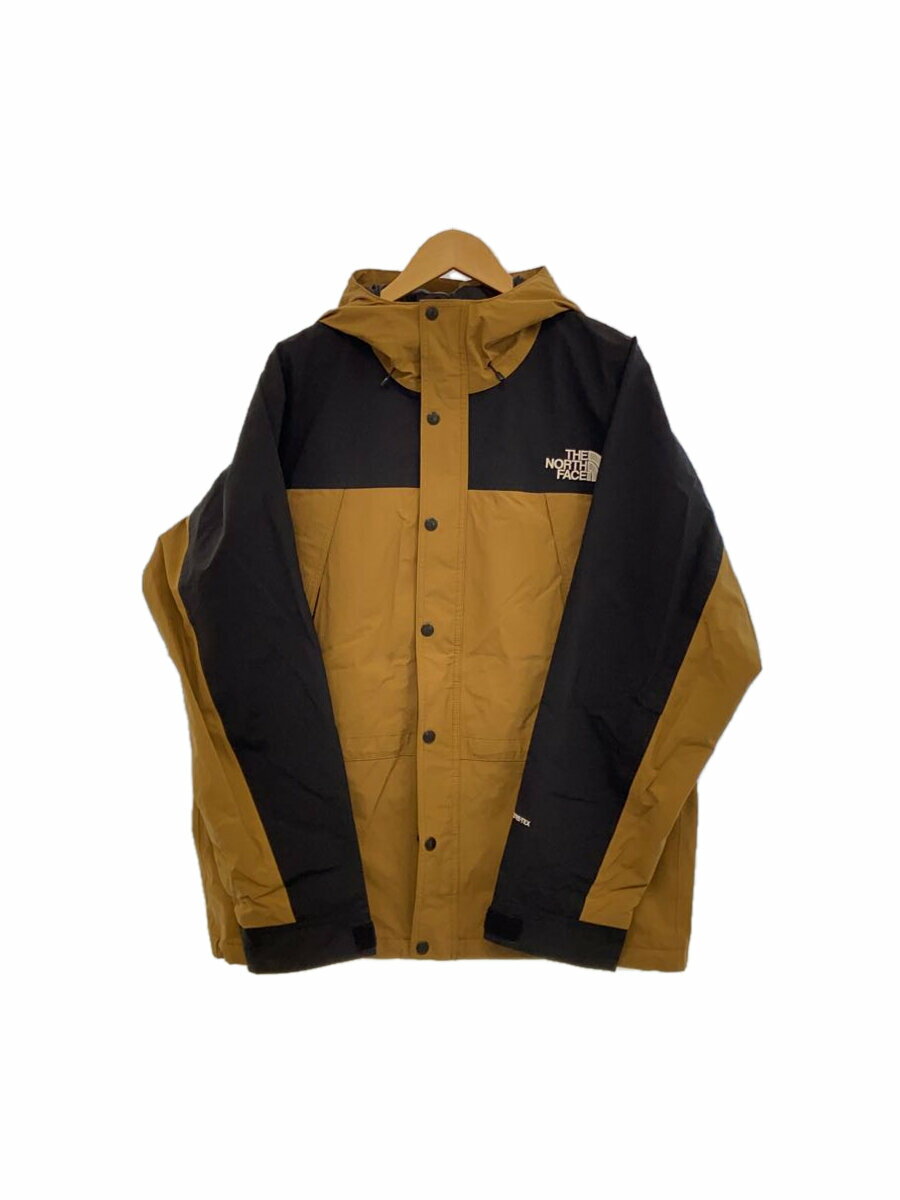 【中古】THE NORTH FACE◆MOUNTAIN LIGHT JACKET_マウンテンライトジャケット/XL/ナイロン/キャメル【メンズウェア】