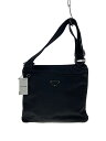 【中古】PRADA◆ショルダーバッグ/ナイロン/BLK/2VH563【バッグ】