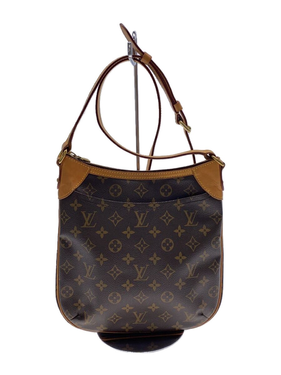 LOUIS VUITTON - 【中古】LOUIS VUITTON◆オデオンMM_モノグラム・キャンバス_BRW/PVC/BRW【バッグ】