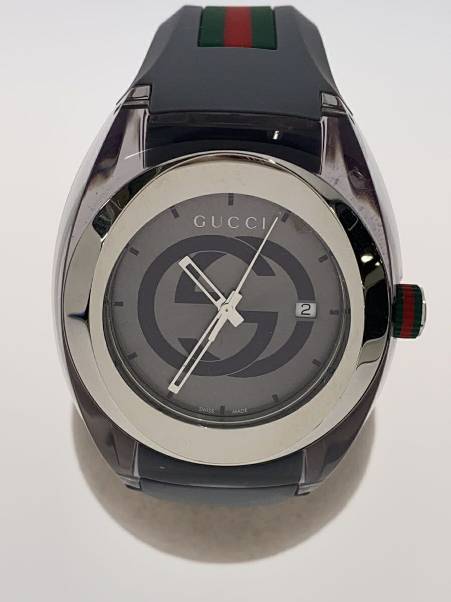 【中古】GUCCI◆クォーツ腕時計/アナ