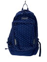 【中古】Coleman◆リュック/--/NVY/ドット【バッグ】