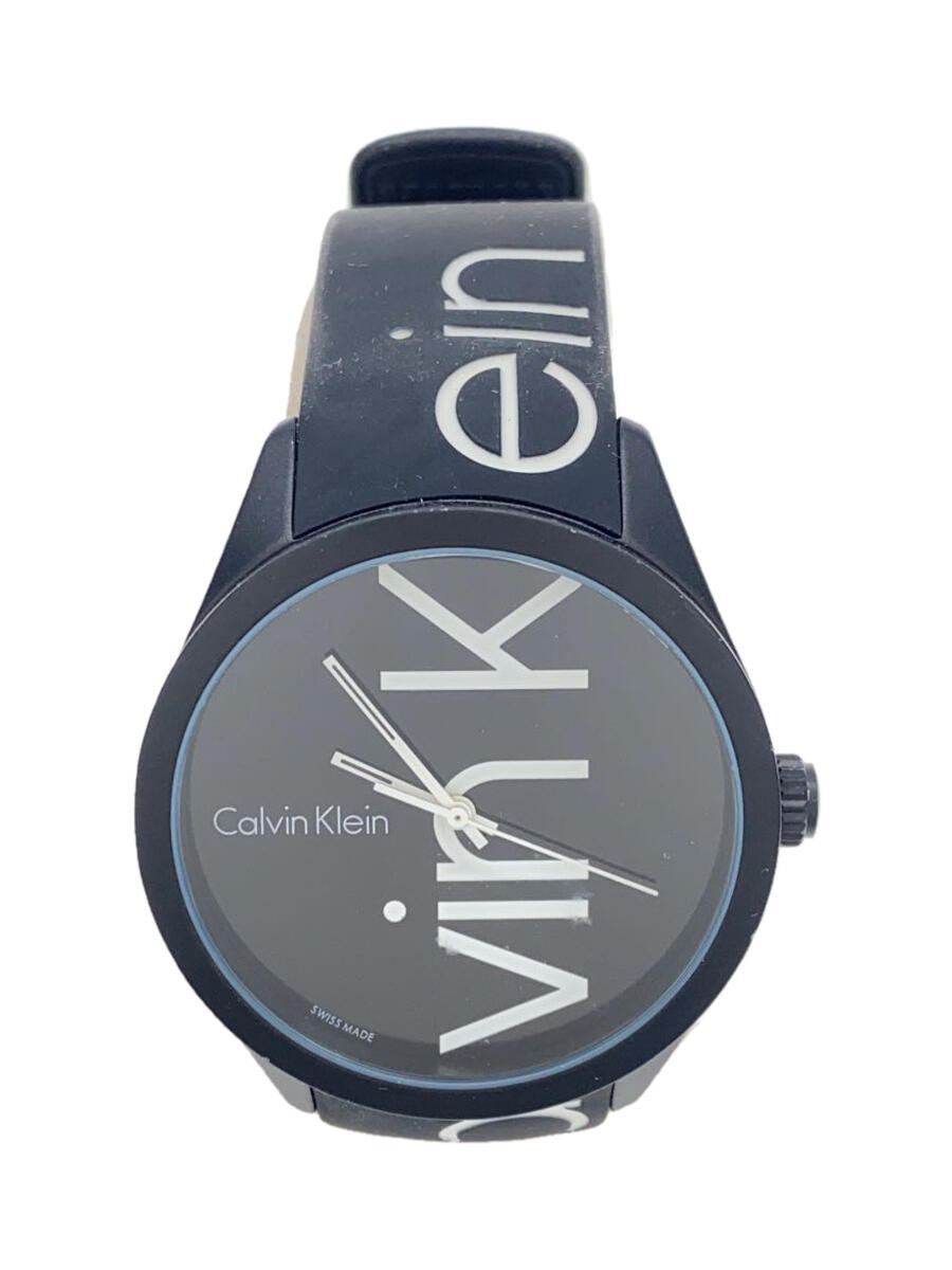 【中古】Calvin Klein◆クォーツ腕時計