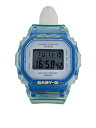 【中古】CASIO◆クォーツ腕時計/デジタル/BLU/BLU/BGD-565SJ【服飾雑貨他】(2)