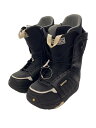 【中古】BURTON◆スノーボードブーツ/27cm/クイックレーシング/BLK/MOTO-ASIAN FIT【スポーツ】