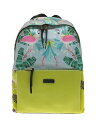 【中古】FURLA◆リュック/--/花柄//【バッグ】