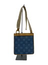 【中古】Salvatore Ferragamo◆ショルダーバッグ/--/BLU/総柄【バッグ】