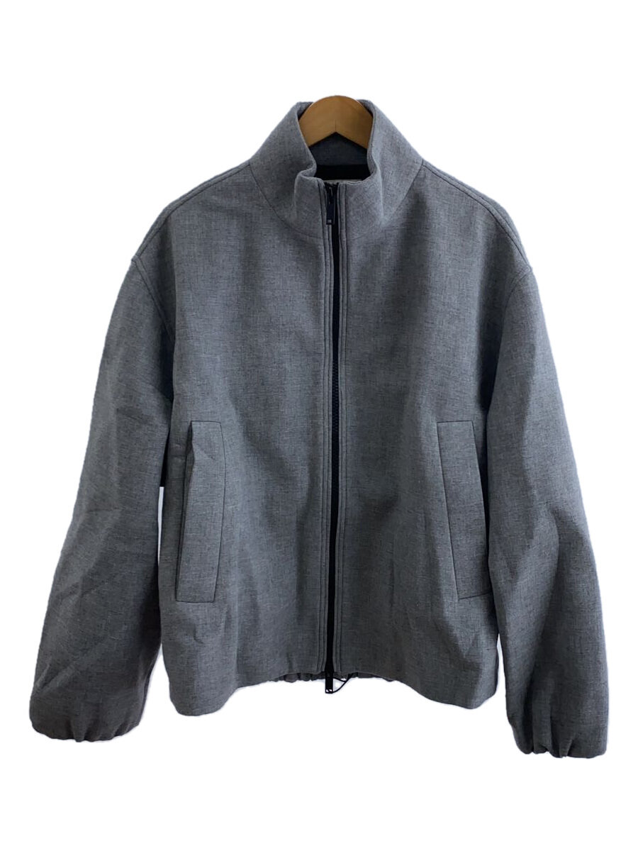 【中古】ZARA◆ジャケット/L/レーヨン/GRY/テクニカルジャケット【メンズウェア】