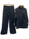 【中古】UNDER ARMOUR◆スポーツウェアー/セットアップ/NVY【スポーツ】