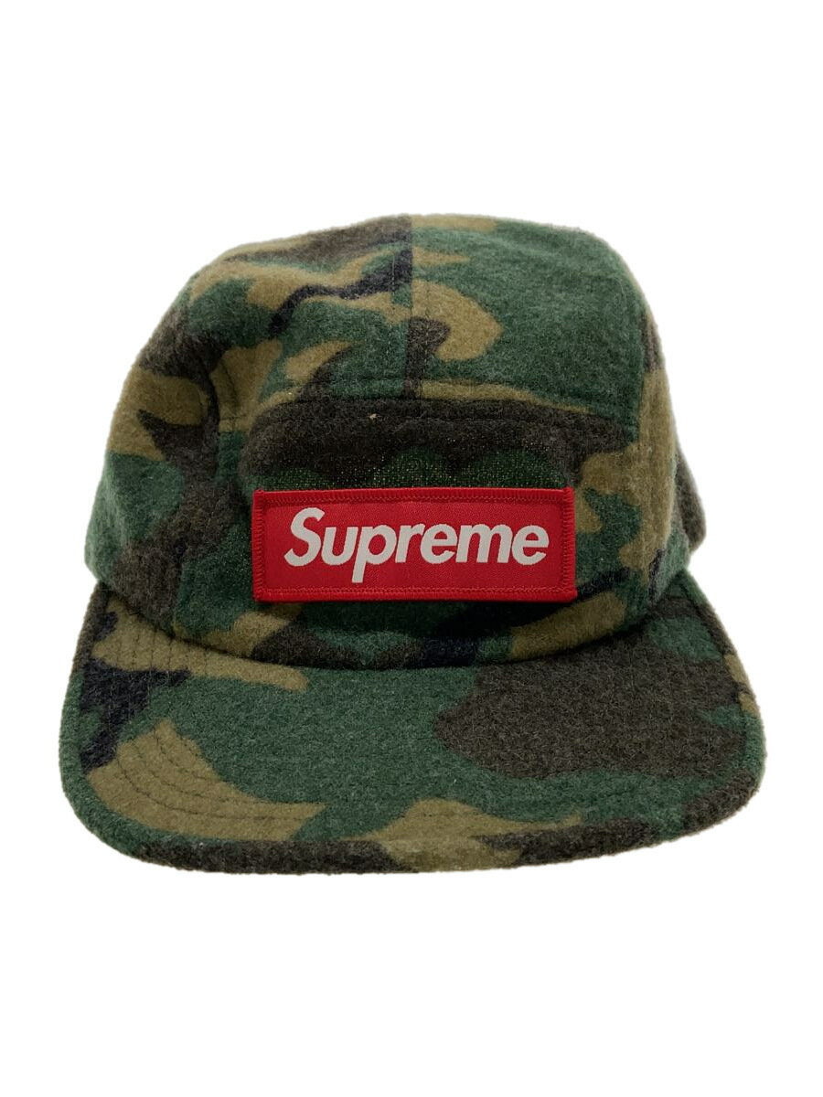 【中古】Supreme◆キャップ/--/GRN/カモフラ/メンズ【服飾雑貨他】