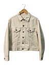 【中古】Levi’s◆カバーオール/--/--/BEG/リーバイス/クリーム/ダメージ有り【メンズウェア】
