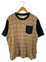 【中古】COACH◆使用感有/Tシャツ/M/コットン/BRW/総柄/CO789【メンズウェア】(4)