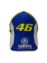 【中古】YAMAHA◆キャップ/FREE/コットン/BLU/メンズ【服飾雑貨他】