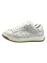 【中古】BURBERRY◆ローカットスニーカー/39/WHT/4500504651/4078697【シューズ】