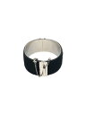 【中古】CELINE◆バングル/ハラコ/ファー/イタリア製/BLK【服飾雑貨他】