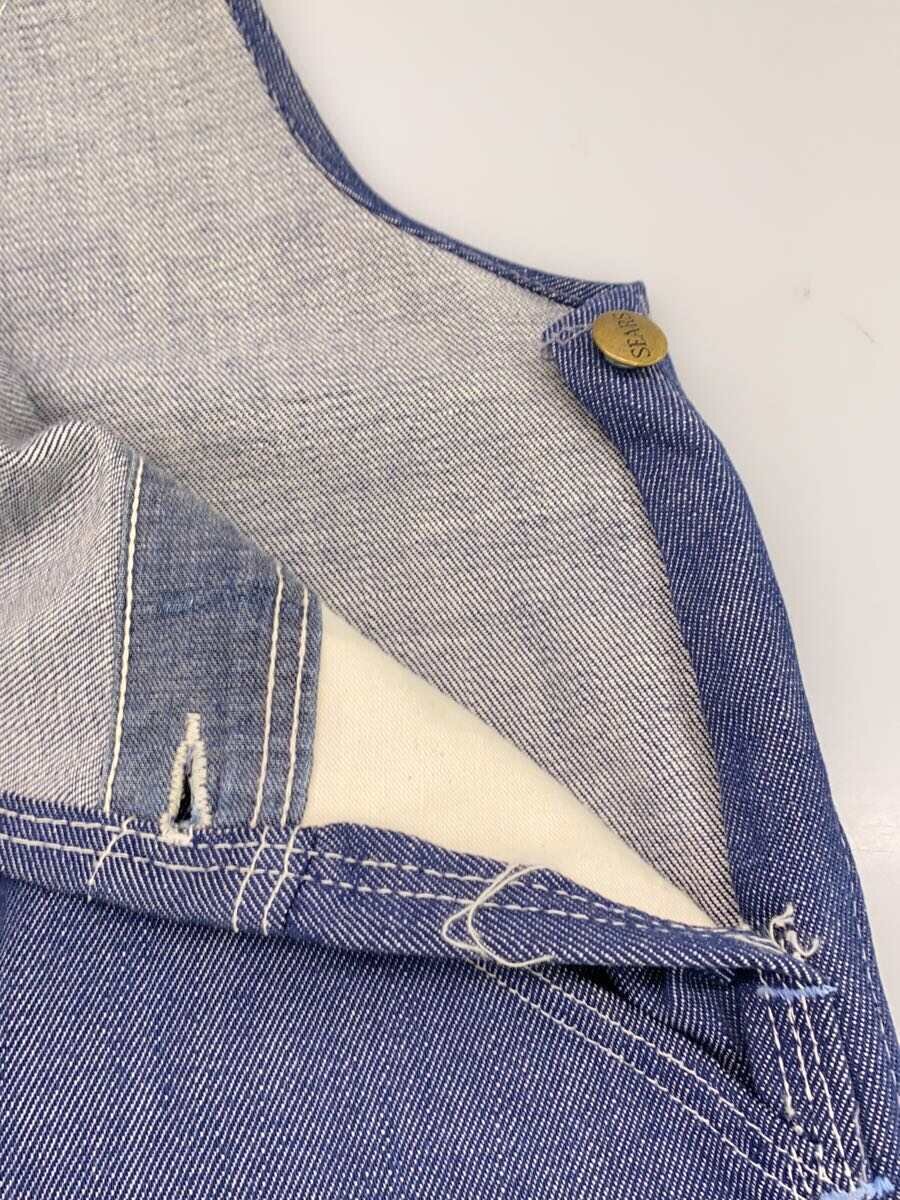 【中古】sears◆オーバーオール/34/コットン/IDG/インディゴ【メンズウェア】