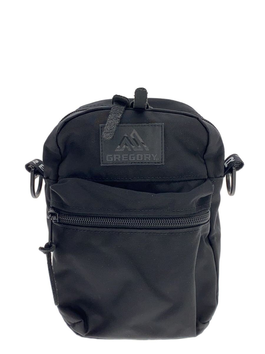 【中古】GREGORY◆ショルダーバッグ/ナイロン/BLK/無地【バッグ】