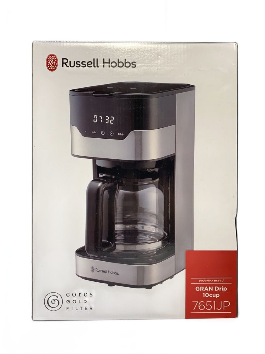 【ブランド】Russell Hobbs 【ブランドカナ】ラッセルホブス 【型番】 【程度】A 【サイズ】 【メインカラー】 【素材・生地】 【キーワード】　　　/ 2026/06/16 セカンドストリート高柳店【2048】【中古】Russell Hobbs◆コーヒーメーカー GRAN Drip 7651JP//【家電・ビジュアル・オーディオ】 ブランド Russell Hobbs 型番 カラー 柄 素材・生地 >色・素材について サイズ >サイズ表示について 実寸（cm） 【コーヒーメーカー】 幅：16.5 / 高さ：33 / 奥行：22 【その他】 その他サイズ：/ 商品は　セカンドストリート高柳店の店頭にて販売しております。商品に関するお問合わせは、お電話(TEL:076-253-2022)にて、問合わせ番号：2320485860899をお伝えください。 配送方法やお支払い方法に関するお問い合わせは、サポートセンターまでご連絡をお願いします。 ※お電話の対応は営業時間内のみとなります。お問い合わせフォームでお問い合わせの際はご注文番号をご記入下さい