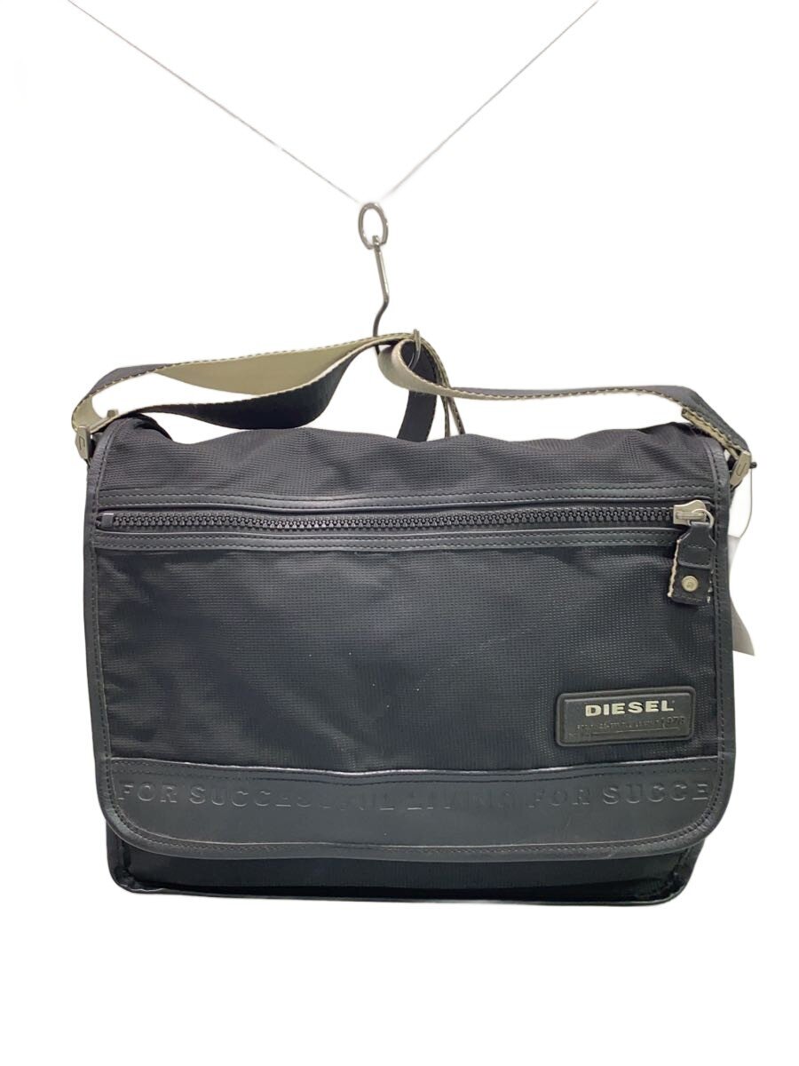 【中古】DIESEL◆ショルダーバッグ/--/BLK【バッグ】