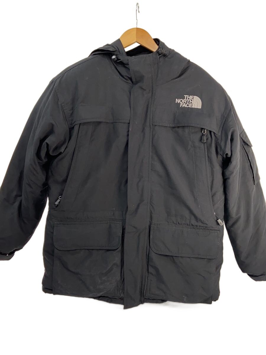 【中古】THE NORTH FACE◆マクマードパーカー/--/ナイロン/BLK【メンズウェア】