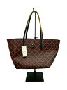 【中古】BY MALENE BIRGER◆トートバッグ/--/BLK/総柄/Q61203196【バッグ】
