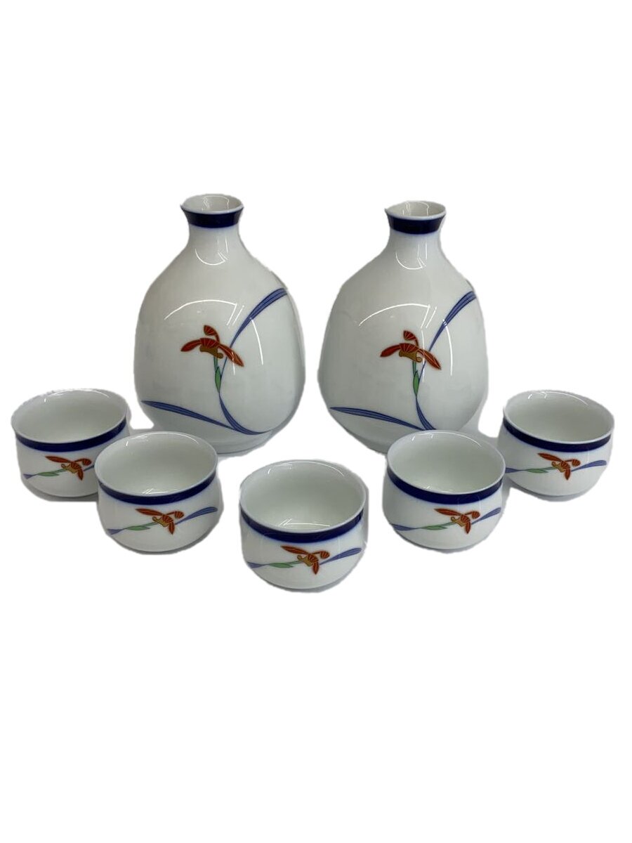 【中古】香蘭社◆湯呑/7点セット/WHT【キッチン用品】