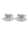【中古】NARUMI◆カップ&ソーサー/2点セット/WHT/ボーンチャイナ【キッチン用品】