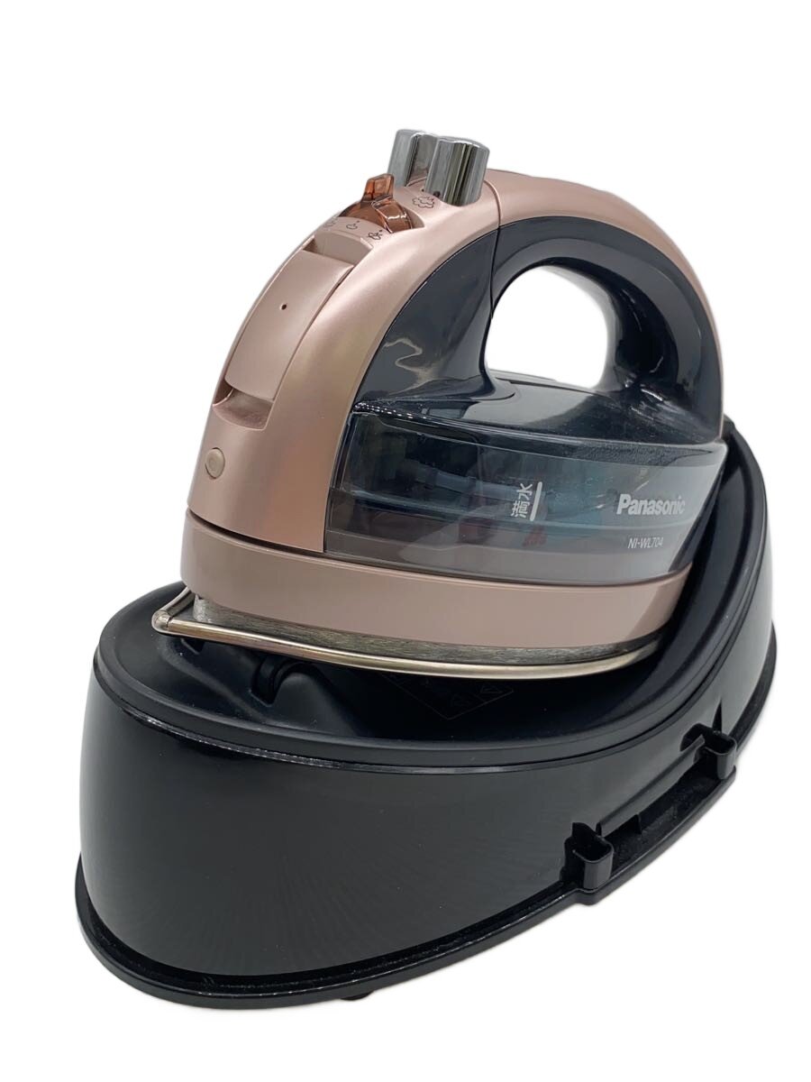 【中古】Panasonic◆アイロン カルル NI-WL704-P ピンク //【家電 ビジュアル オーディオ】