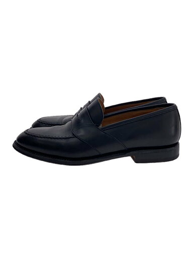 【中古】FRANCESCHETTI/ローファー/UK6.5/BLK/レザー//【シューズ】 【中古】FRANCESCHETTI/ローファー/UK6.5/BLK/レザー//【シューズ】