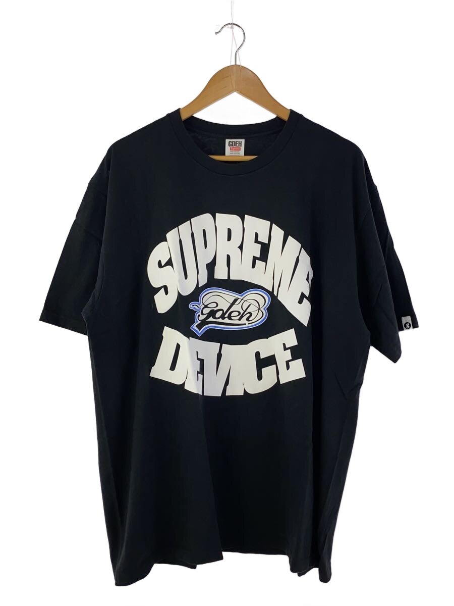 Supreme◆25SS/GOODENOUGH Device Tee/Tシャツ/XL/コットン/BLK