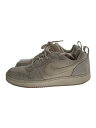 【中古】NIKE◆COURT BOROUGH LOW PREM_コート バーロウ ロー プレミアム/24.5cm/BEG【シューズ】