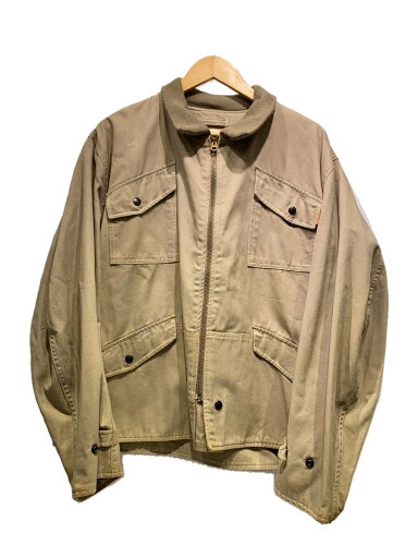 【中古】POST OVERALLS◆90s/USA製/TALON/初期タグ/ジャケット/L/コットン/シミ有【メンズウェア】 【中古】POST OVERALLS◆90s/USA製/TALON/初期タグ/ジャケット/L/コットン/シミ有【メンズウェア】