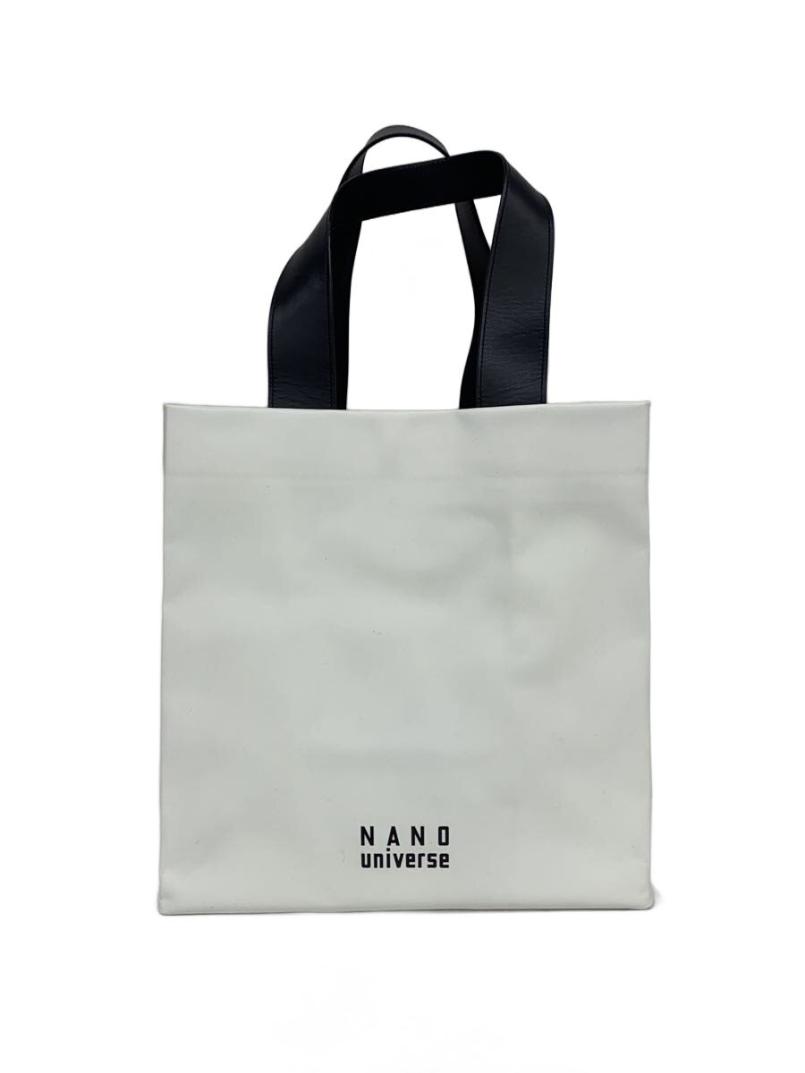 【中古】Unknown Products/ハンドバッグ/レザー/WHT/無地/670-5132187【バッグ】