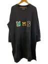 【中古】MM6◆色褪せあり/長袖ワンピース/M/コットン/ブラック/s52ct0517【レディースウェア】(4)