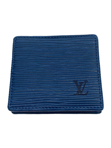【中古】LOUIS VUITTON◆ポルト・モネ・ボワット_エピ_BLU/レザー/BLU/レディース【服飾雑貨他】 【中古】LOUIS VUITTON◆ポルト・モネ・ボワット_エピ_BLU/レザー/BLU/レディース【服飾雑貨他】