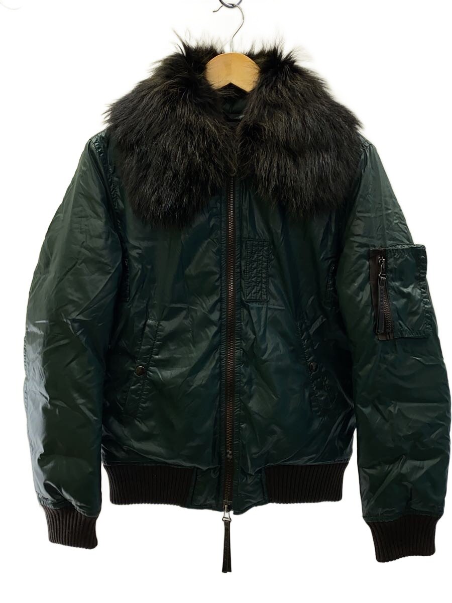 【中古】DUVETICA◆ARES DOWN JACKET/マーモットファー/ダブルジップ/ダウンジ ...