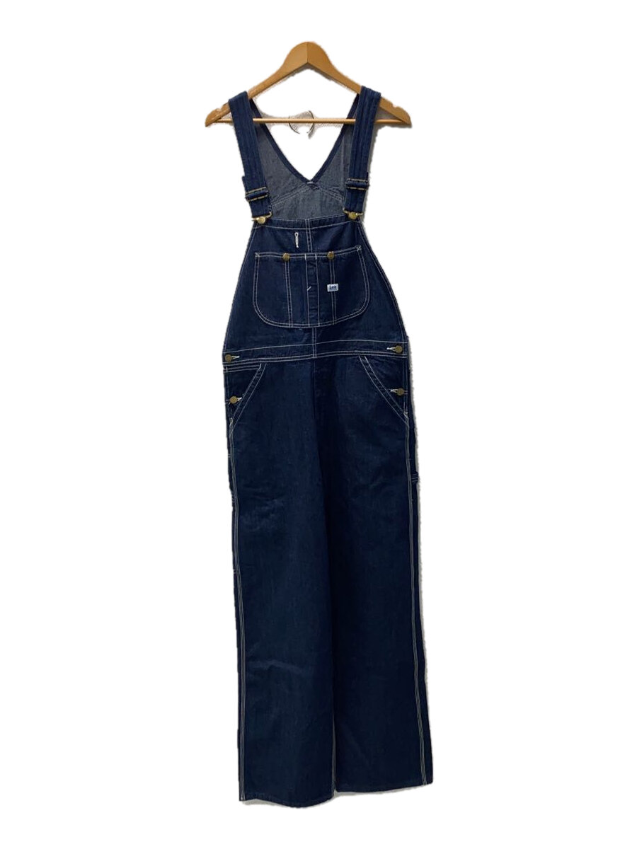【中古】Lee◆DUNGAREES/オーバーオール/M/コットン/IDG/無地/LM7254【メンズウェア】