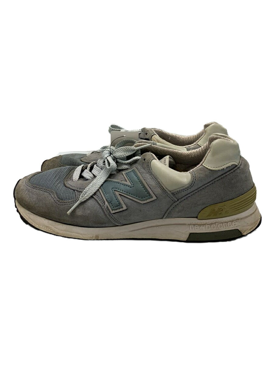 【中古】NEW BALANCE◆ローカットスニーカー/27cm/GRY/m1400sb【シューズ】