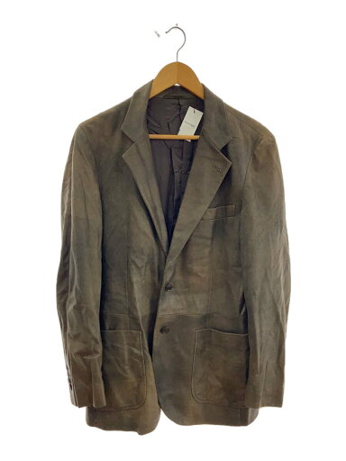【中古】EPOCA UOMO◆レザージャケット・ブルゾン/46/レザー/BRW/無地/8VR01-820-58【メンズウェア】 【中古】EPOCA UOMO◆レザージャケット・ブルゾン/46/レザー/BRW/無地/8VR01-820-58【メンズウェア】