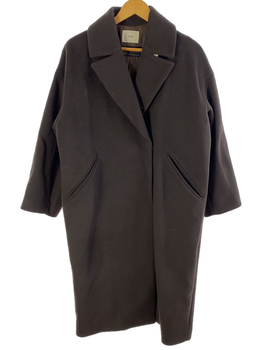 【中古】IENA◆MANTECO/コート/40/ウール/BRW【レディースウェア】