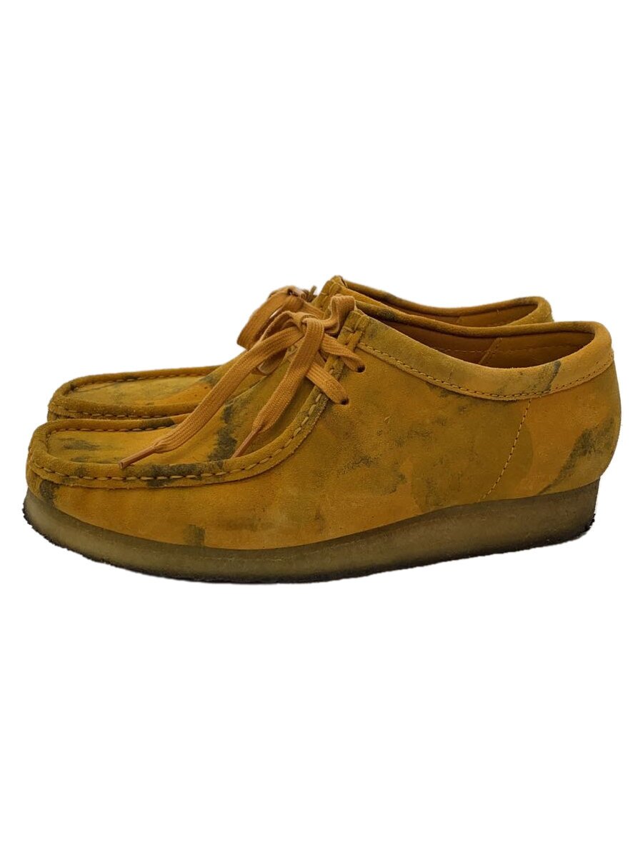 Clarks◆ワラビー/Wallabee/Tumeric Camo/シューズ/27cm/CML/スウェード/26162484