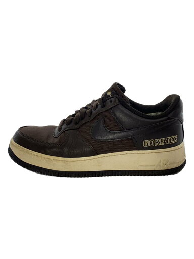 【中古】NIKE◆AIR FORCE 1 GTX_エアフォース 1 ゴアテックス/27cm/BRW/レザー【シューズ】 【中古】NIKE◆AIR FORCE 1 GTX_エアフォース 1 ゴアテックス/27cm/BRW/レザー【シューズ】