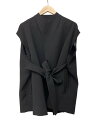 【中古】STUNNING LURE◆ウエストベルト付ベスト/S/ポリエステル/BLK/無地/114290032300【レディースウェア】